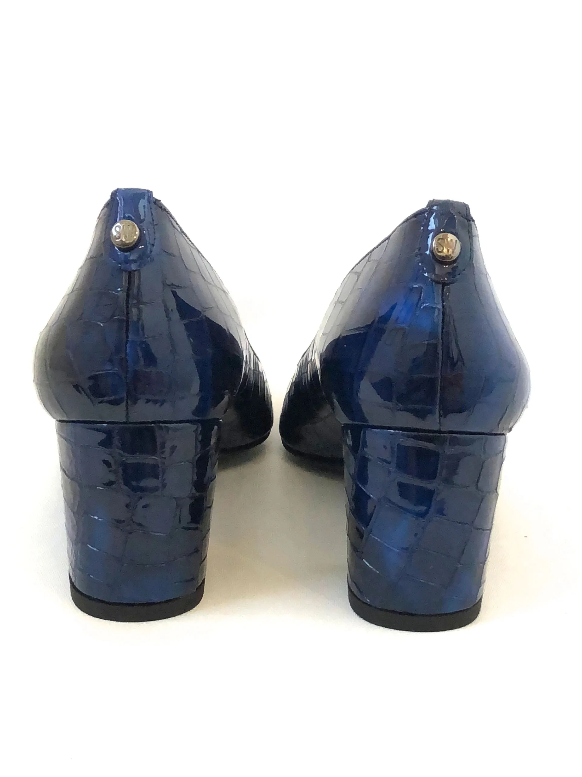 NEW Stuart Weitzman Blue Pump Size 9 M