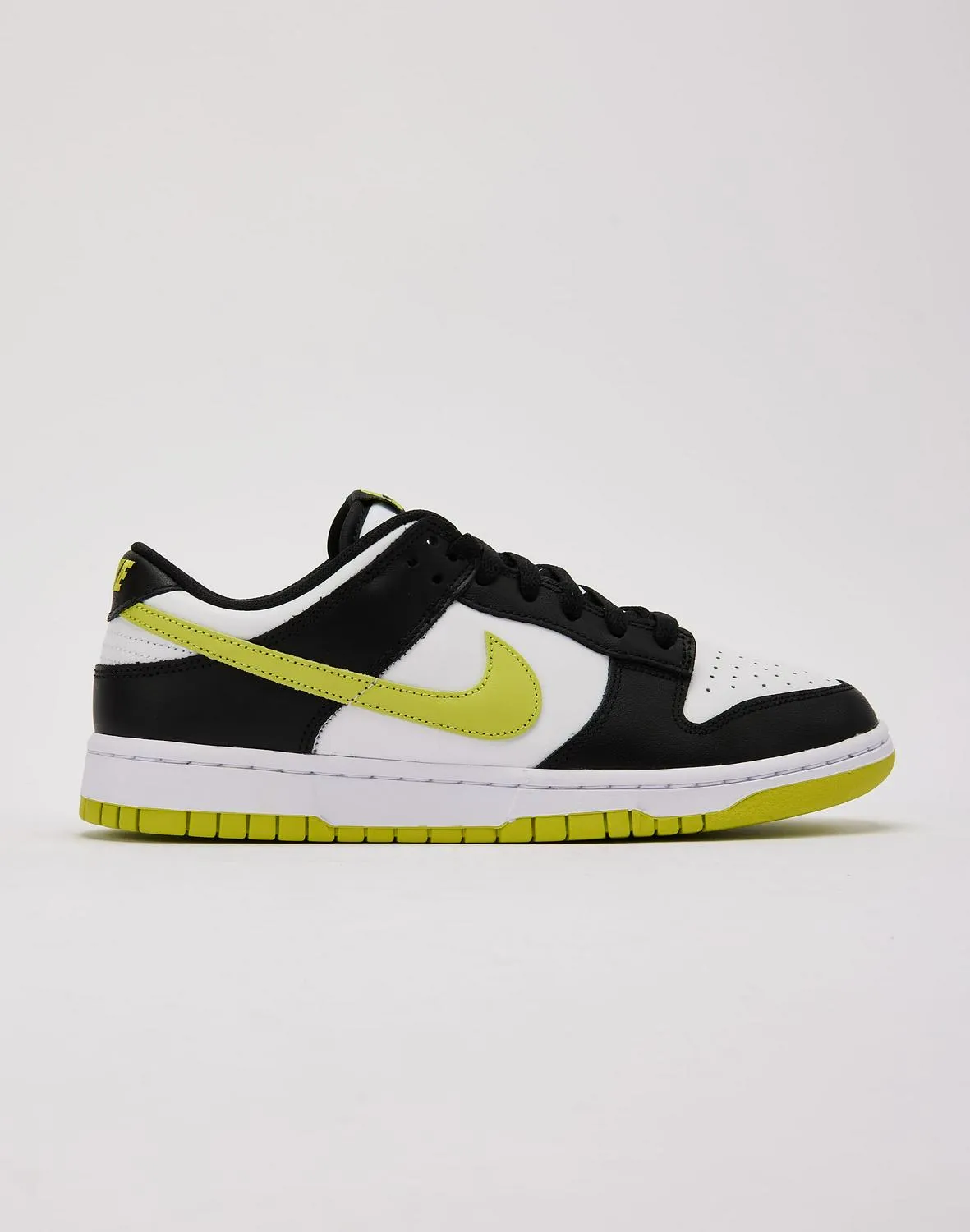 Nike Dunk Low Retro Black White Yellow Green DV0833-110 Shoe Sneaker Trainer