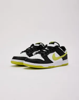 Nike Dunk Low Retro Black White Yellow Green DV0833-110 Shoe Sneaker Trainer