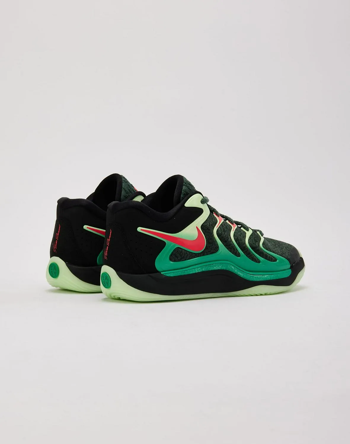 Nike KD17 Mesh Upper KD Logo Black Green Red Shoe Sneaker Trainer