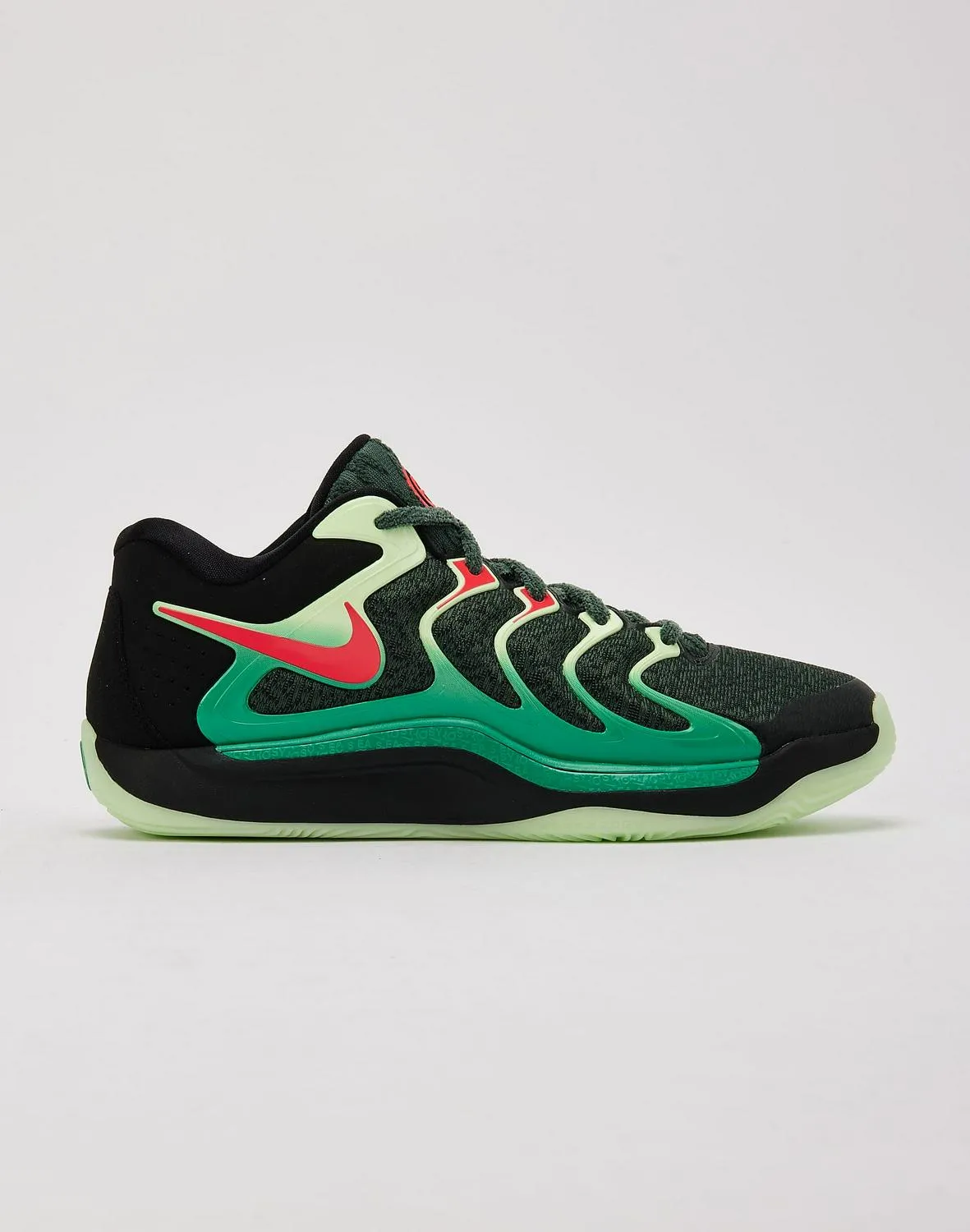Nike KD17 Mesh Upper KD Logo Black Green Red Shoe Sneaker Trainer