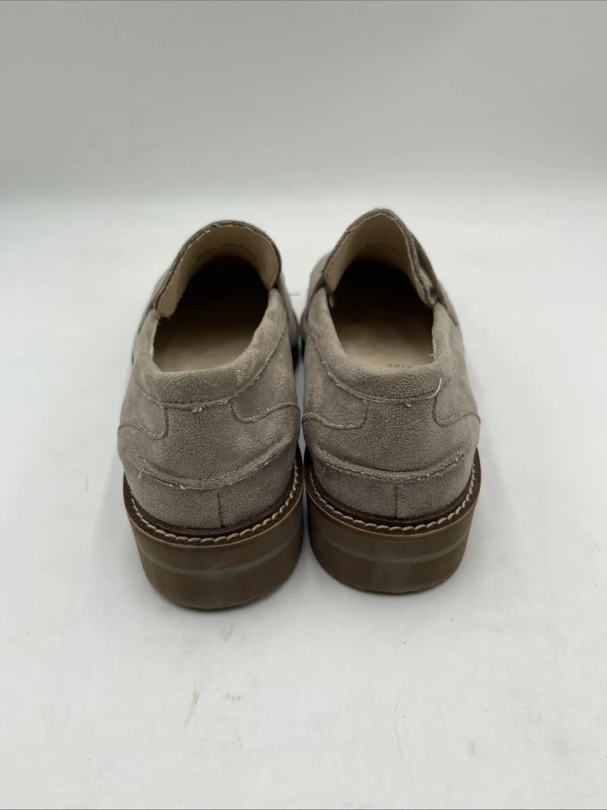 NWOB Anne Klein Everly Penny Loafer Women's Gray Size 6.5M