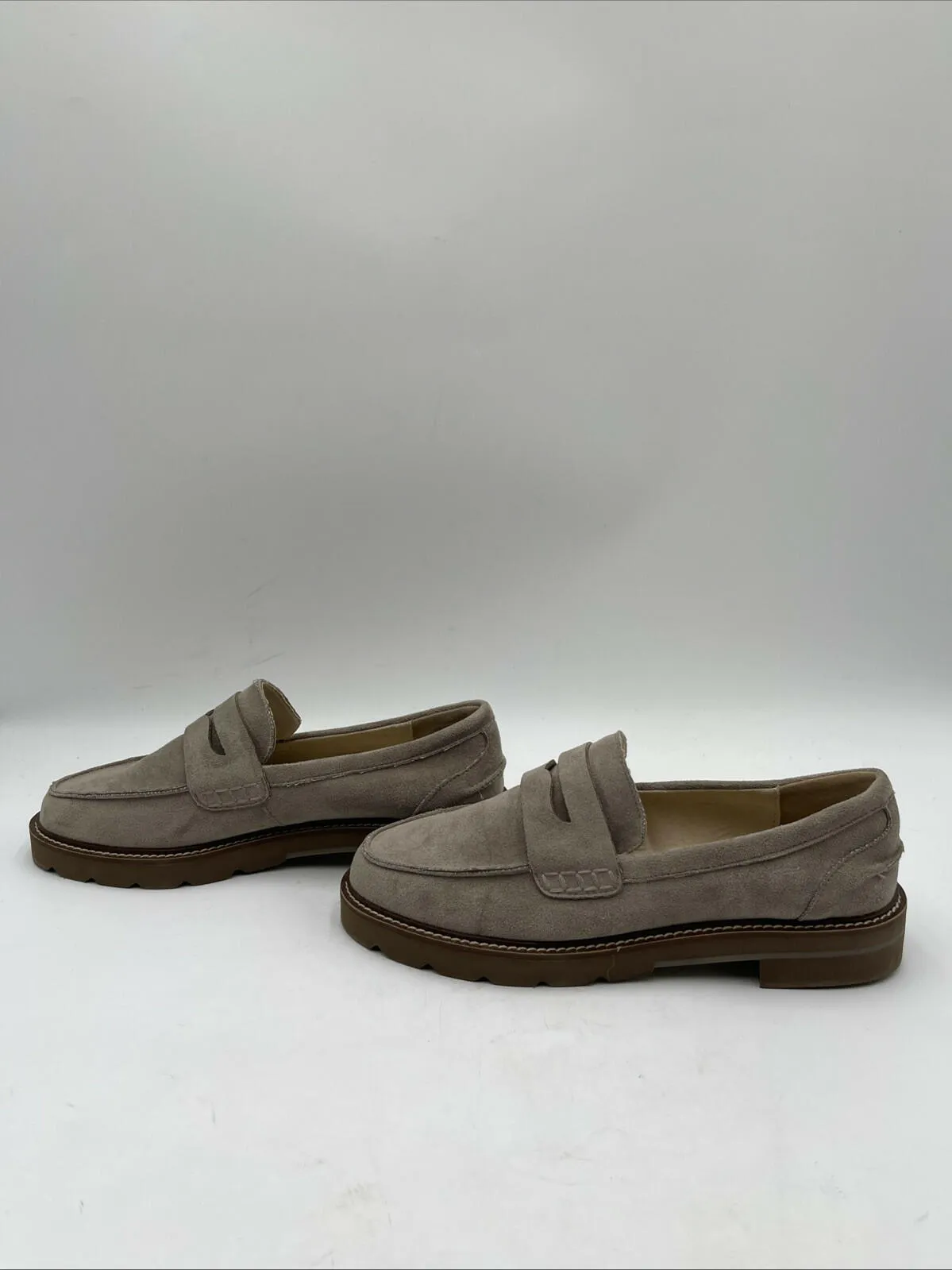 NWOB Anne Klein Everly Penny Loafer Women's Gray Size 6.5M