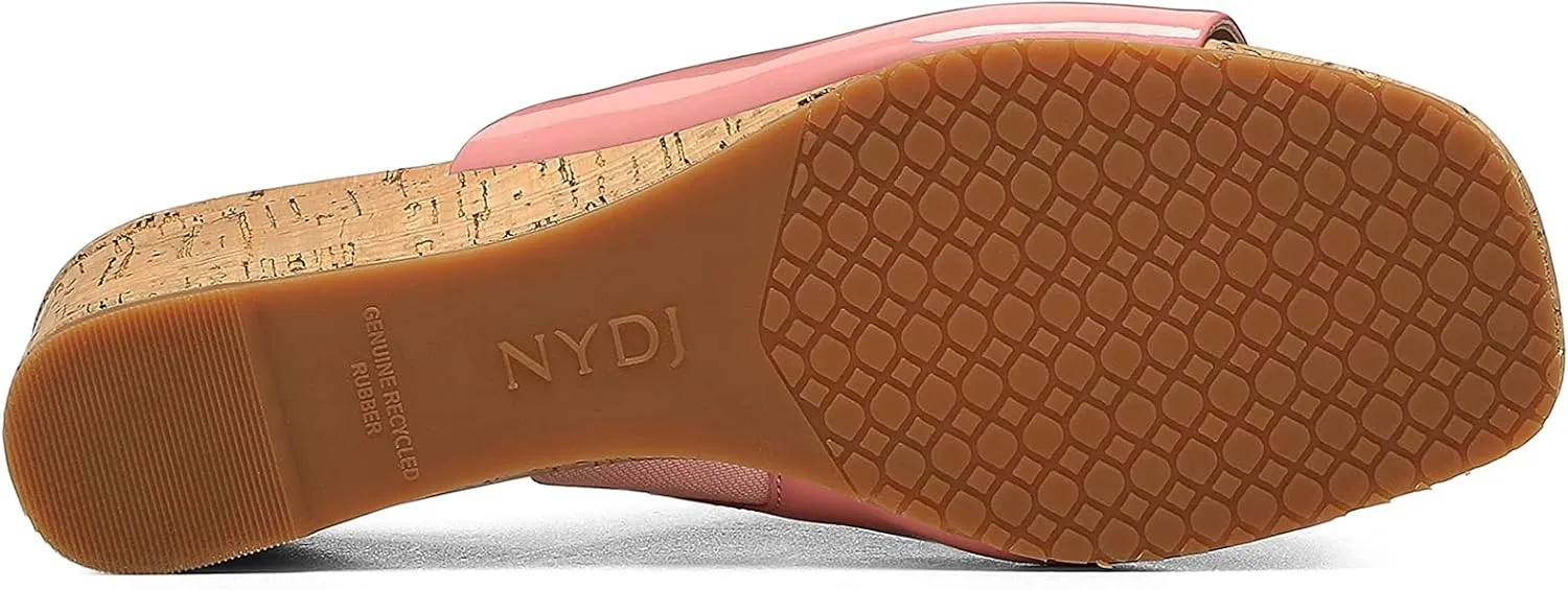 NYDJ Women's Comfortable And Designer Slip-on Mules In Wedge Heels