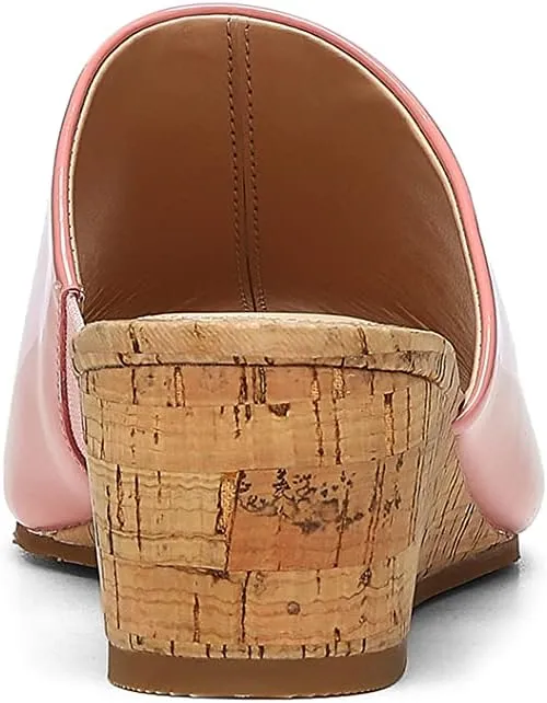 NYDJ Women's Comfortable And Designer Slip-on Mules In Wedge Heels