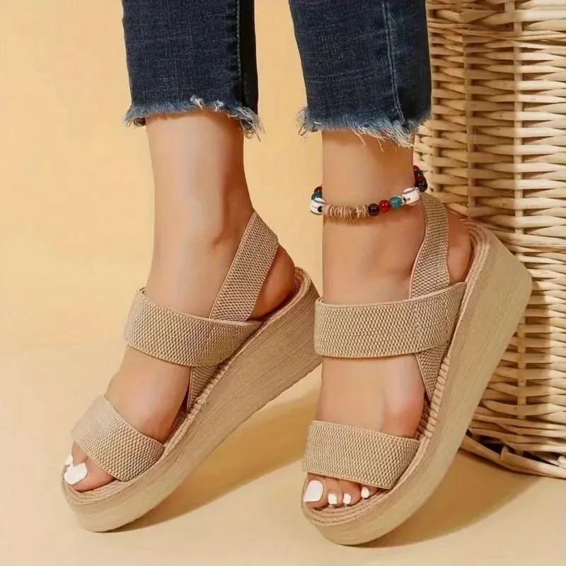 Open Toe Wedge Sandals