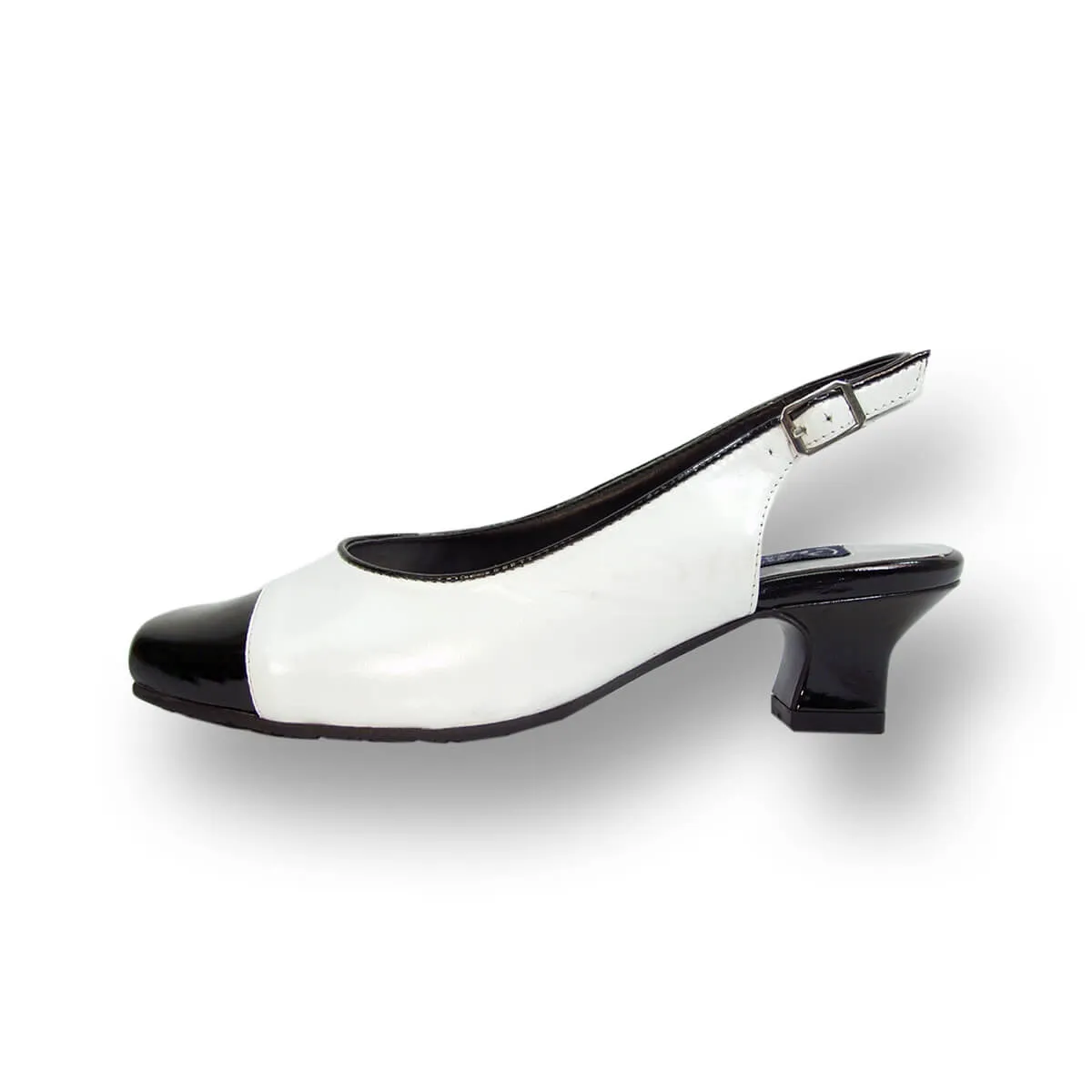 PEERAGE Cece Women's Wide Width Leather Pumps