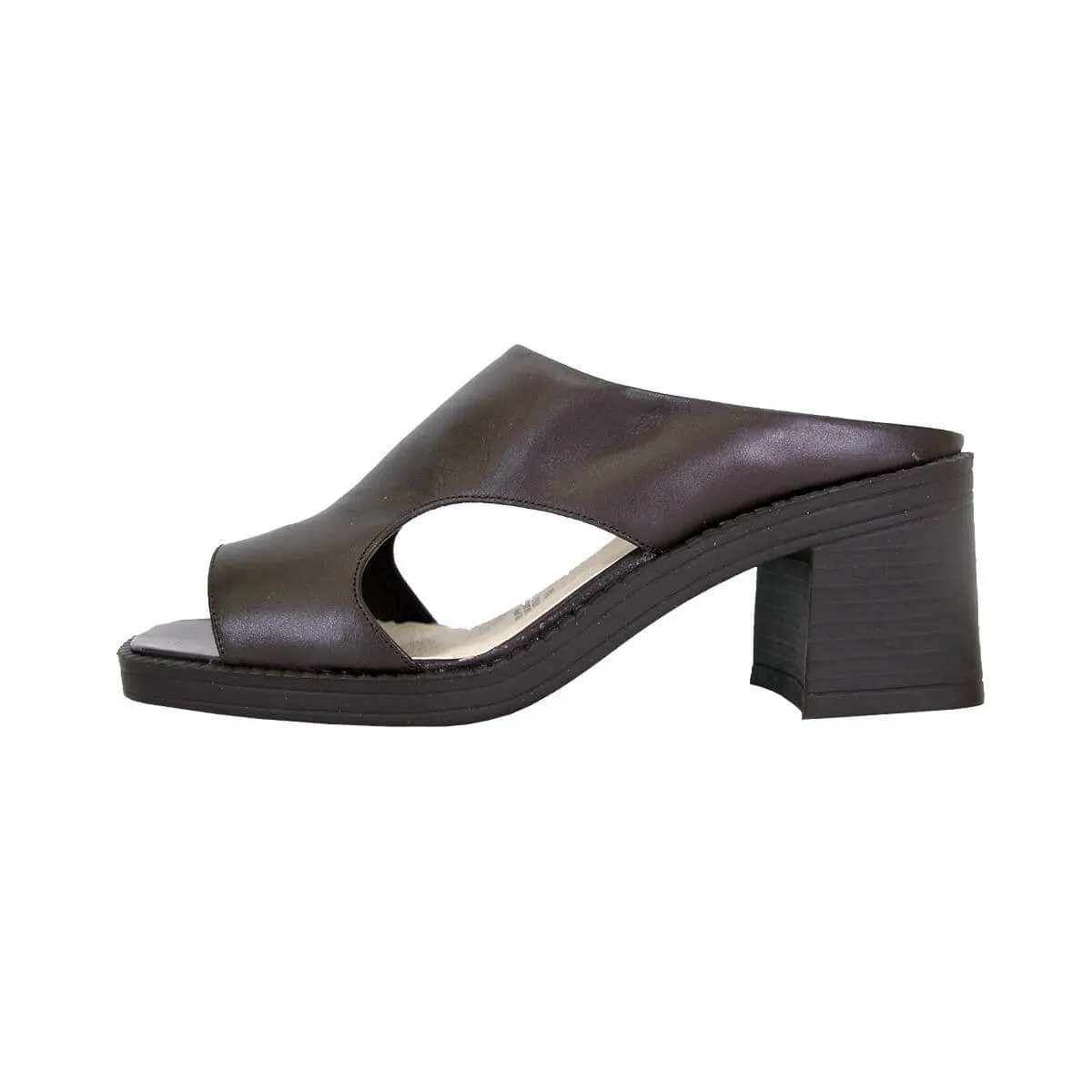 PEERAGE Trudy Women's Wide Width Leather Sandals