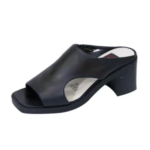 PEERAGE Trudy Women's Wide Width Leather Sandals