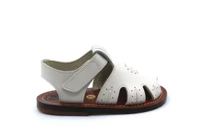 Pepe Cream Closed Sandal
