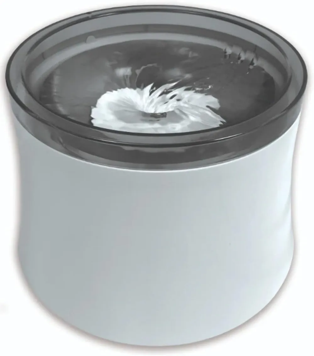 Pioneer Pet Vortex Pet Drinking Fountain White, 128 Fluid Ounce Capacity (3046)