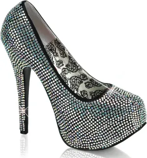 Pleaser Women's Teeze 06 Rhinestone Platform Pump