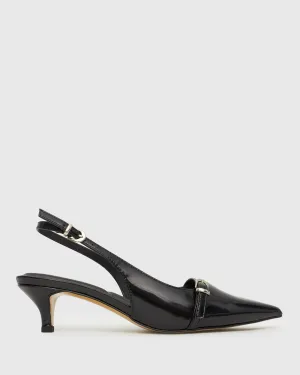 PRE-ORDER SERVO Kitten Heel Slingback Pumps