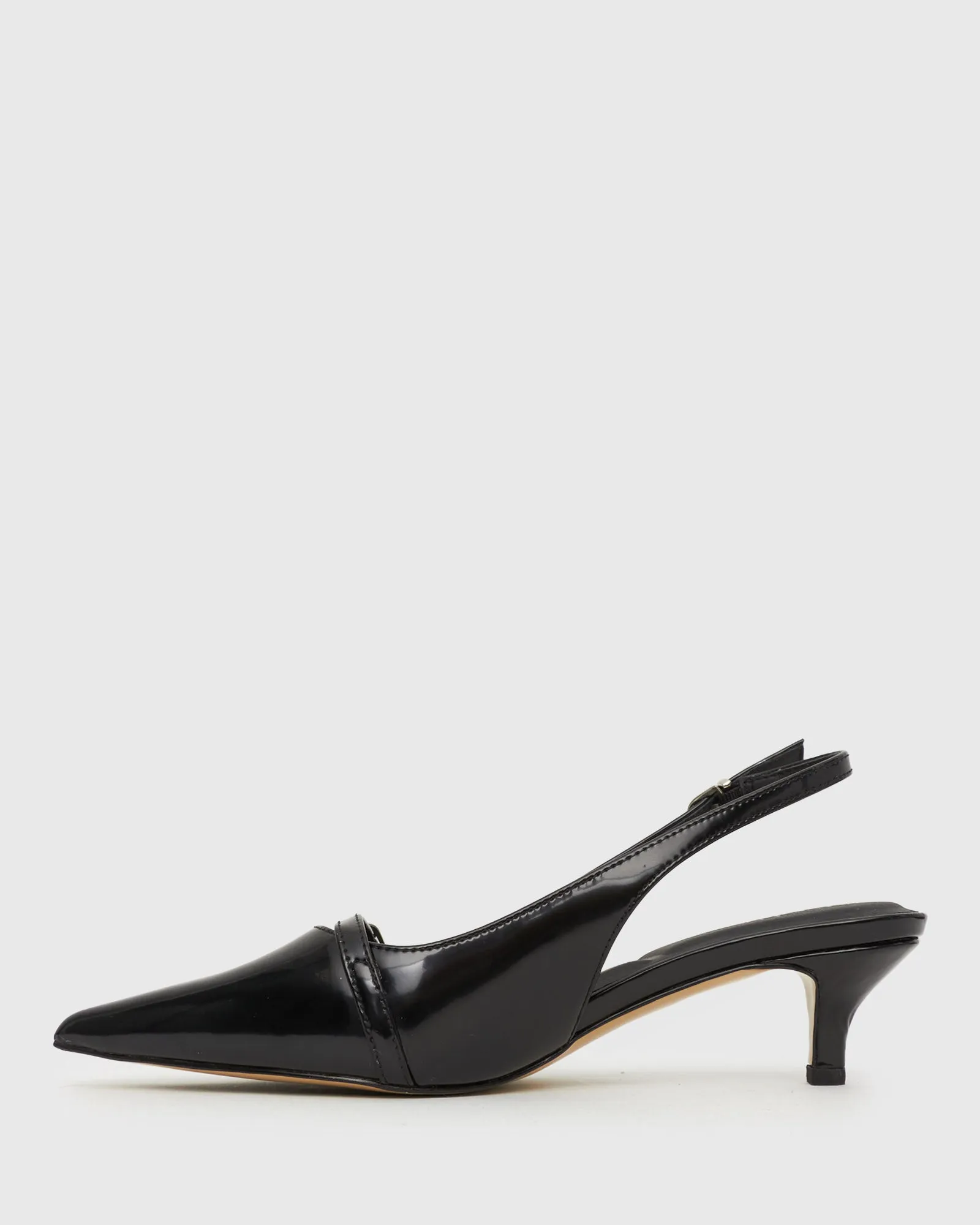 PRE-ORDER SERVO Kitten Heel Slingback Pumps