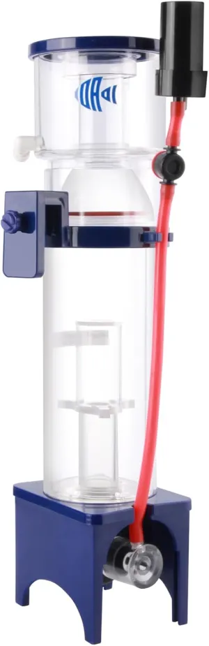 Protein Skimmer for Saltwater Aquariums, DC Pinwheel Pump for 50 Gals Fish Tank, Hang On, Internal, Not for Rimmed Tank