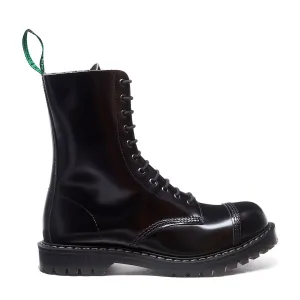 "Englander" Black 11 Eye Steel Toe Derby Boot