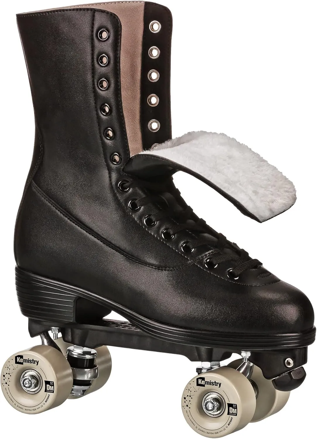 Roller Derby Elite Omni Artistic Rhythm Hightop Roller Skates Black Size M08/W09