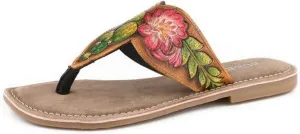 ROPER Casual Shoes Womens Leather Juliet Tan 09-021-0607-3584 TA
