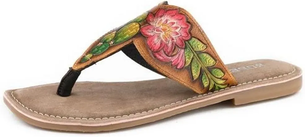 ROPER Casual Shoes Womens Leather Juliet Tan 09-021-0607-3584 TA