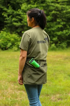 Ruffdog CYNA  Dog Trainer Apron OLIVE