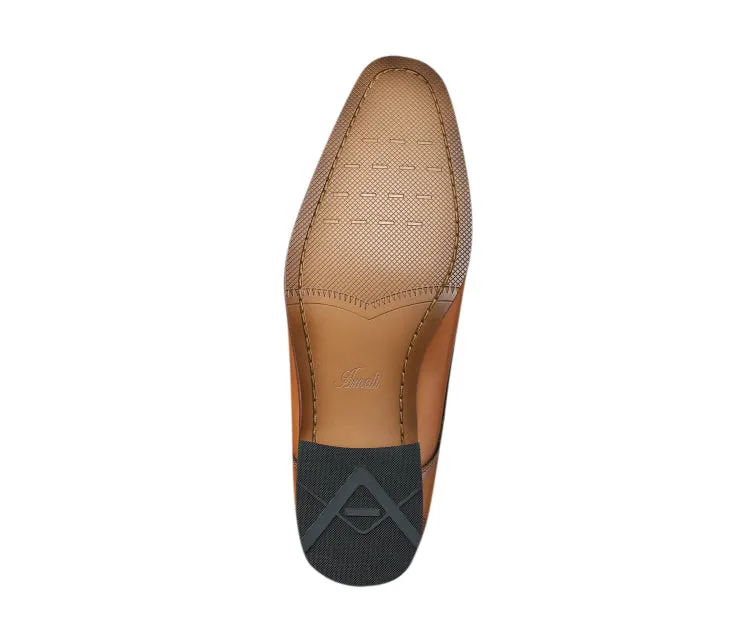 Russo Cognac Cap Toe Shoes