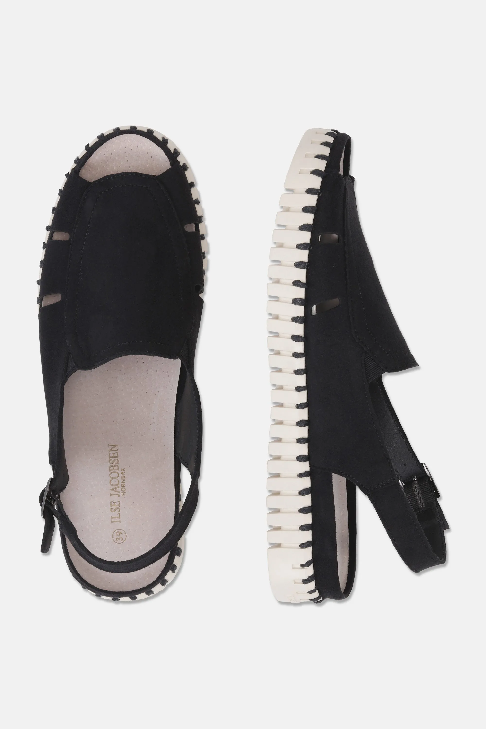 Sandalen Mit Riemen - Black