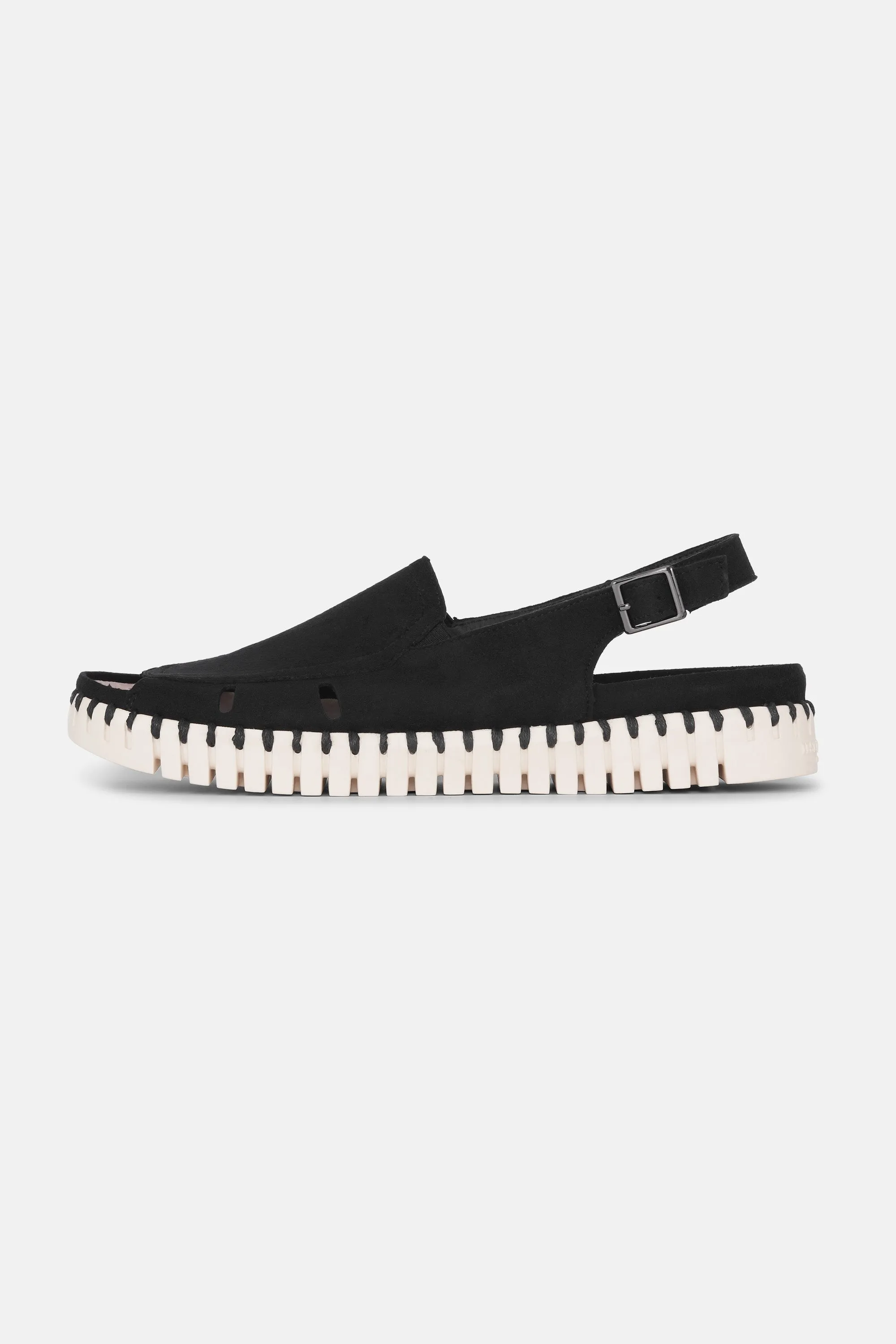 Sandalen Mit Riemen - Black