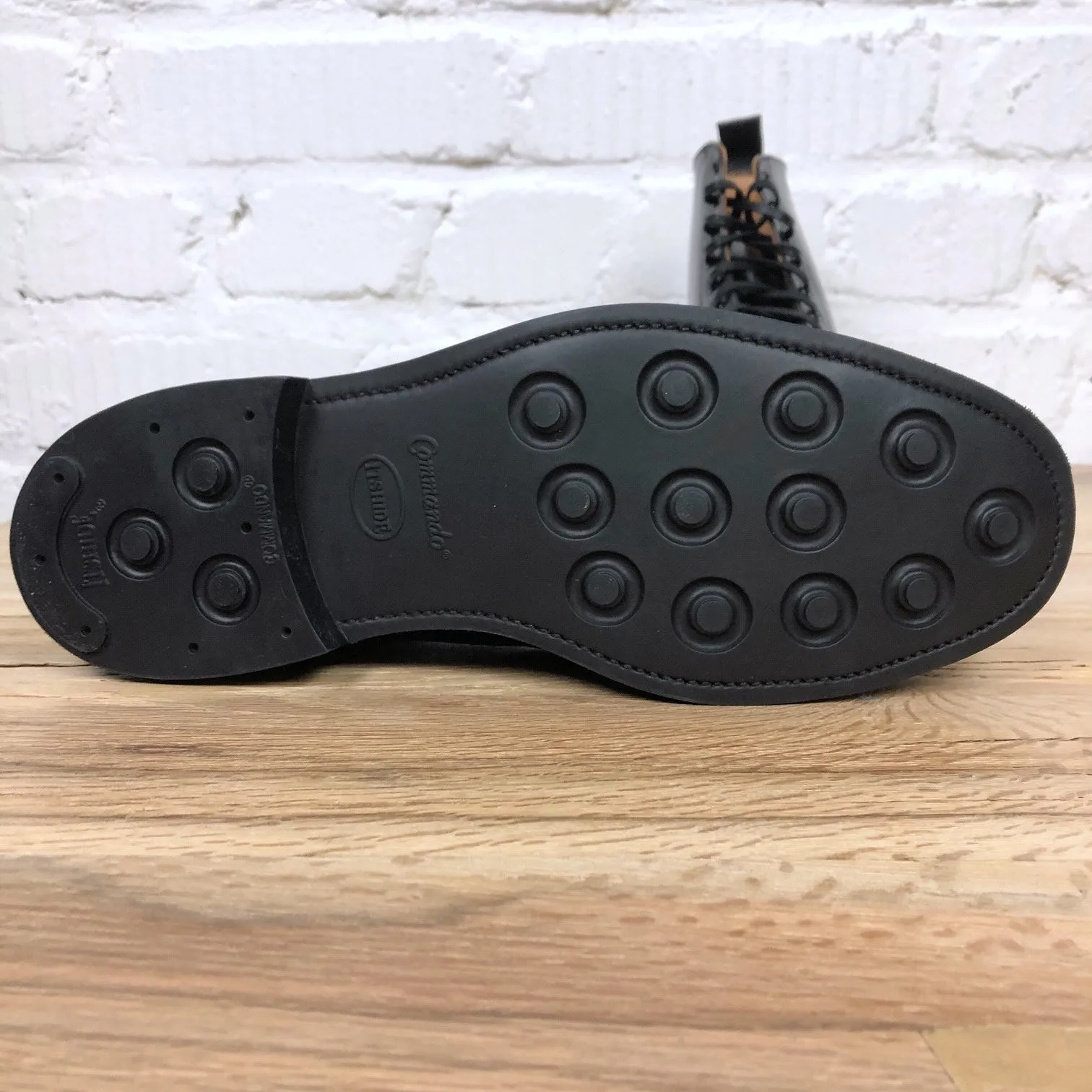 sanders | picusa gibson cap toe boot black