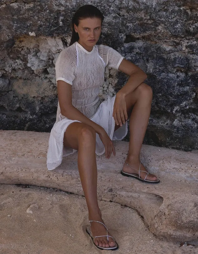 Sara Sandal - Silver