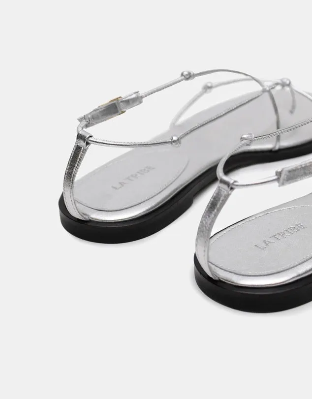 Sara Sandal - Silver