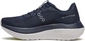 Saucony Men's Endorphin Trainer Sneaker, Navy/Primrose, 9.5