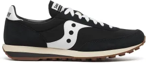 Saucony Unisex Trainer 80 Sneaker, Black/White, 9.5 US Women