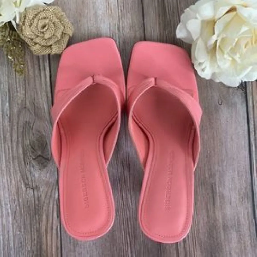 Sigerson Morrison Kaliska Sandal,  36 - Pink Leather