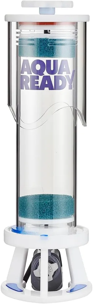 Sigma-1 Media Reactor for Saltwater and Freshwater Aquarium Filtration, Includes Detachable Chamber, Efficient Up-Flow Design, Low Profile Housing