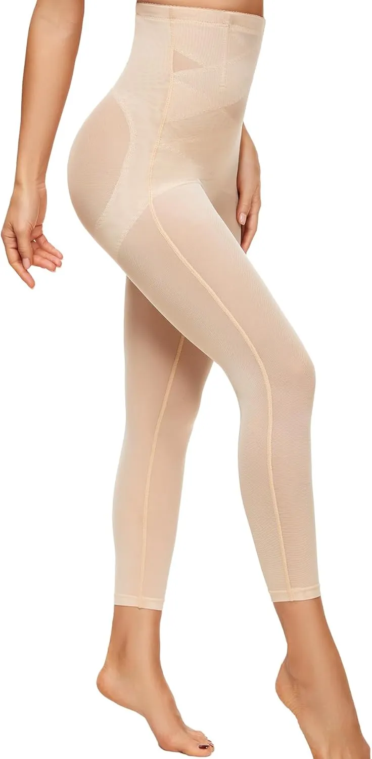 SIMIYA Shapewear Tummy Control Body Shaper for Women Compression Waist Trainer Girdle Thigh Slimmer Butt Lifting Shapewear