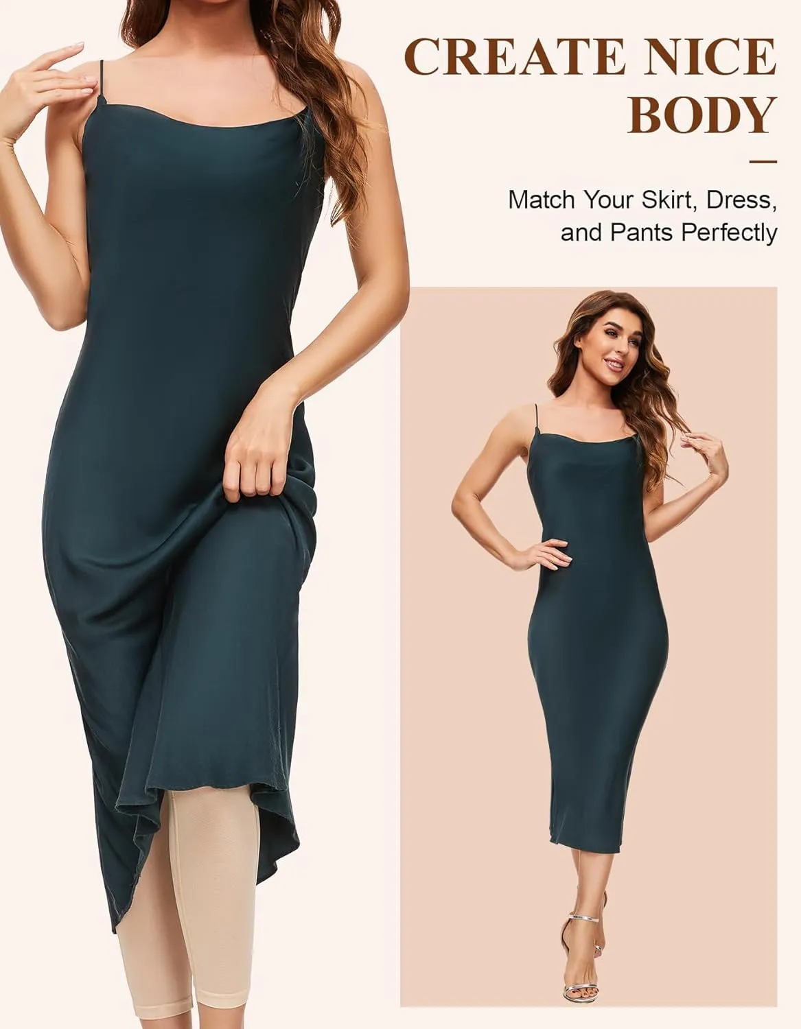 SIMIYA Shapewear Tummy Control Body Shaper for Women Compression Waist Trainer Girdle Thigh Slimmer Butt Lifting Shapewear