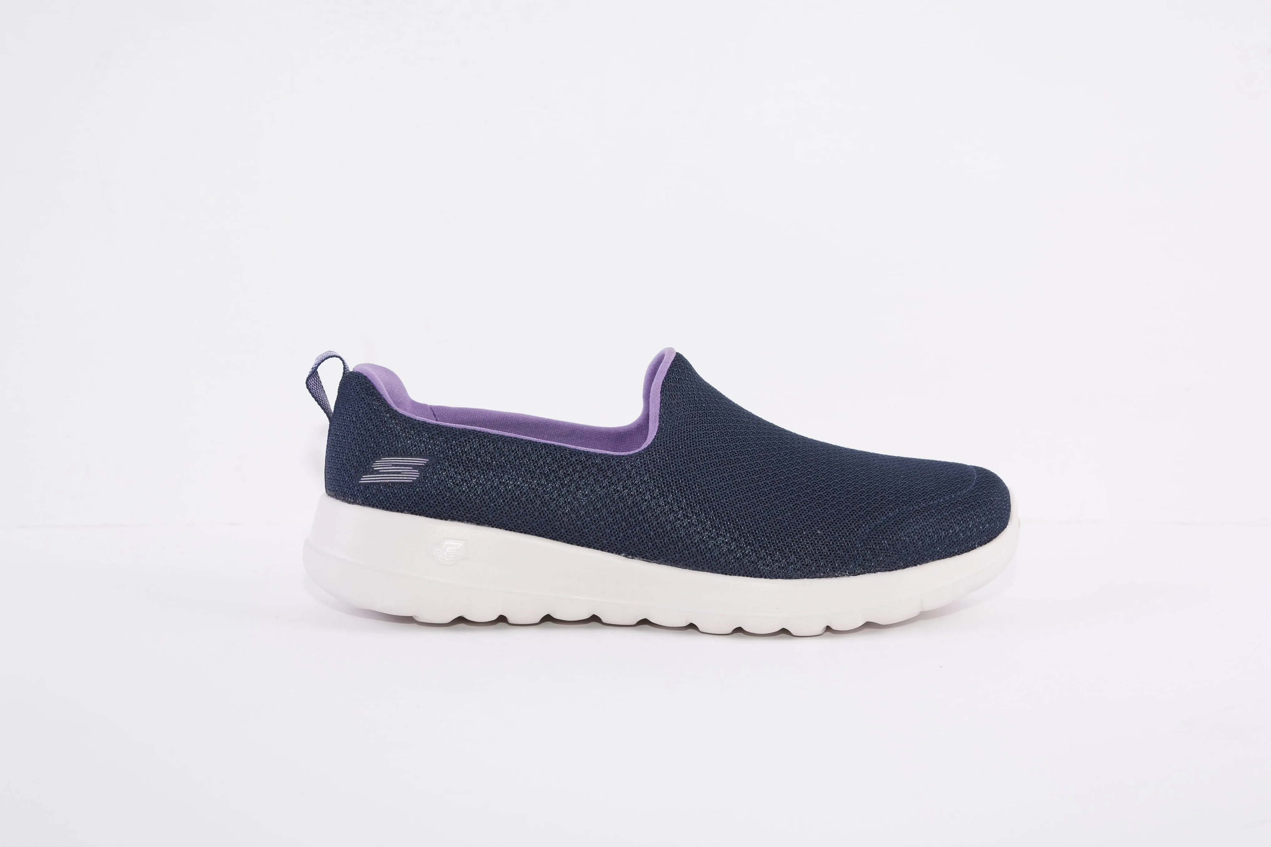 SKECHERS- 124704 GO WALK JOY-DANIL SLIP-ON TRAINER - NAVY/LAVANDER