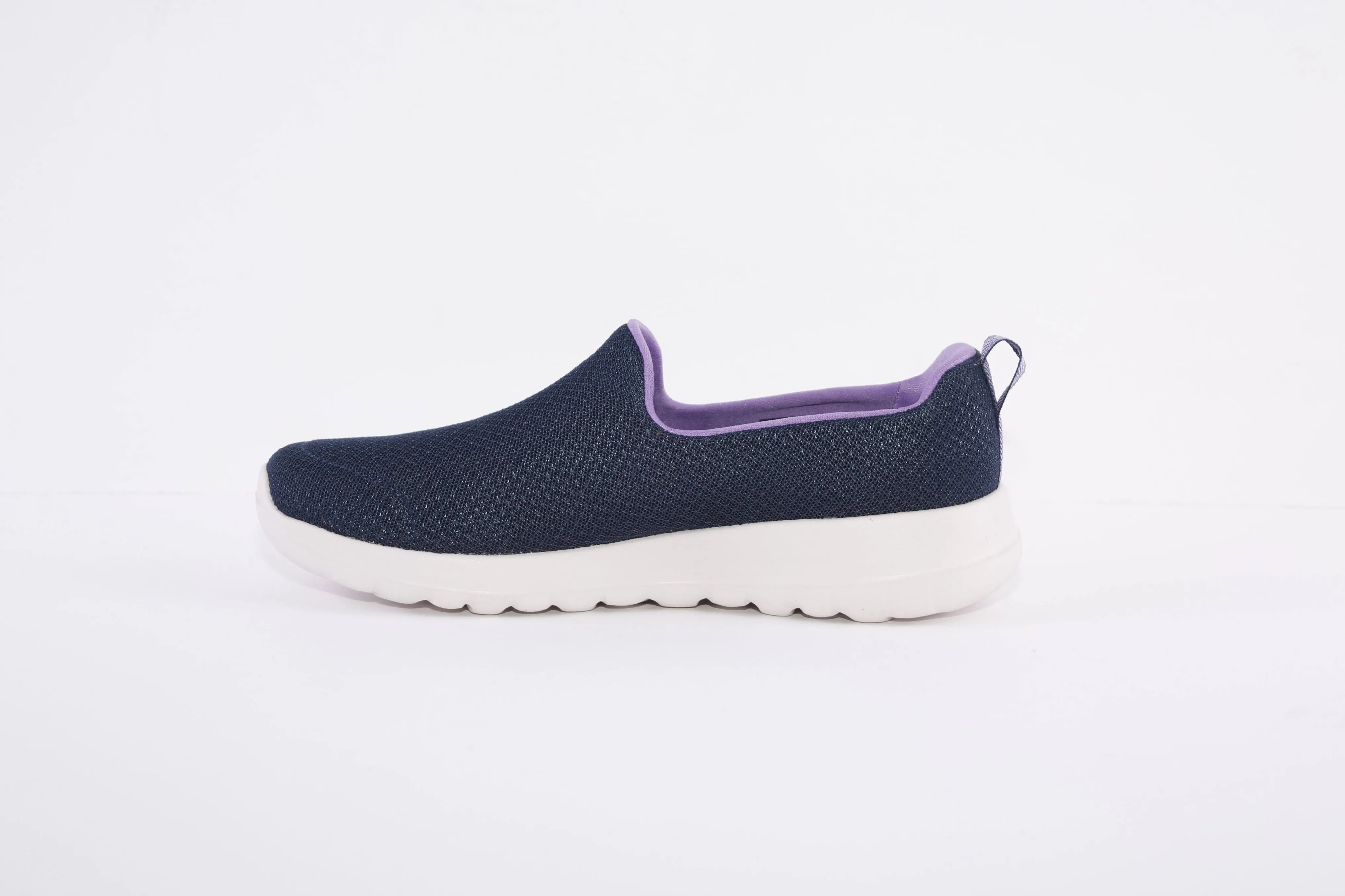SKECHERS- 124704 GO WALK JOY-DANIL SLIP-ON TRAINER - NAVY/LAVANDER