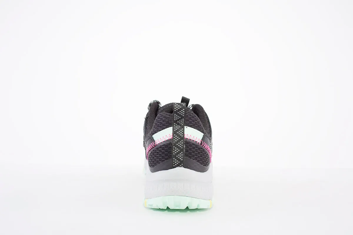 SKECHERS - 149821 HILLCREST PURE ESCAPADE-LACED TRAINER - BLACK MULTI