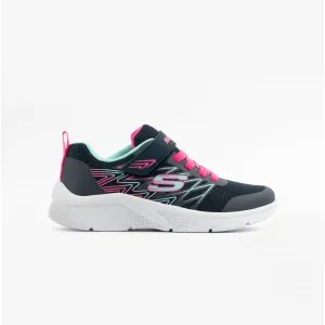 Skechers 302468L/NVY MICROSPEC - BOLD DELIGHT Girls Trainers Navy