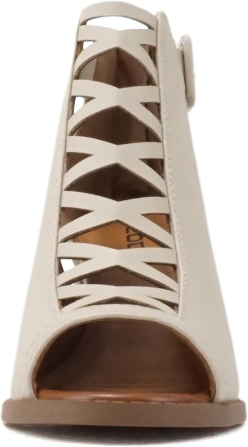 Soda Womens Fashion Aran Open Toe Heel Sandal