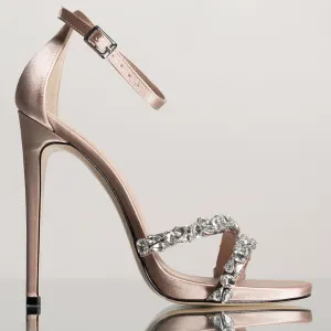 SOLEIL OPEN TOE TAN