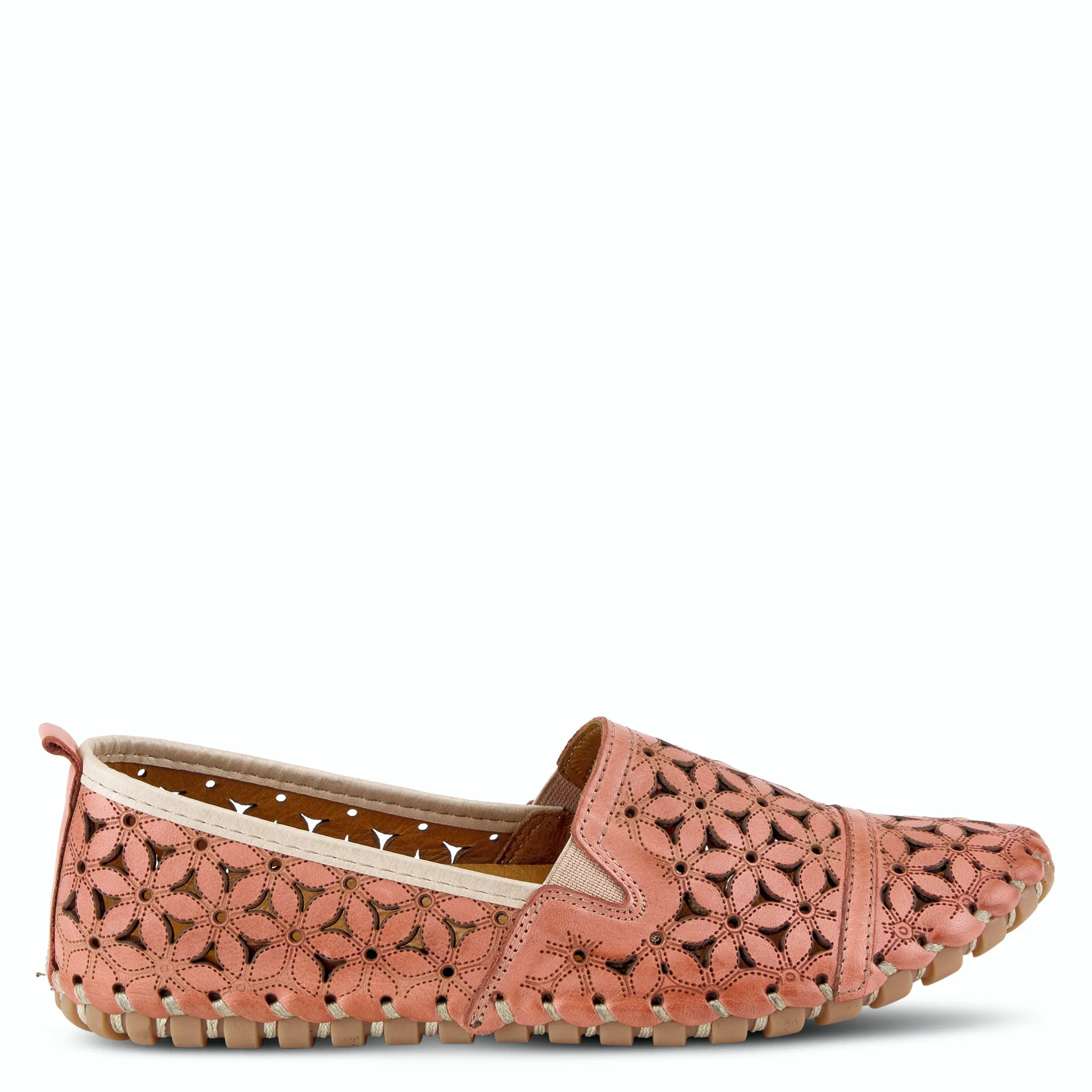 Spring Step Flowerflow Leather Slipon Shoe