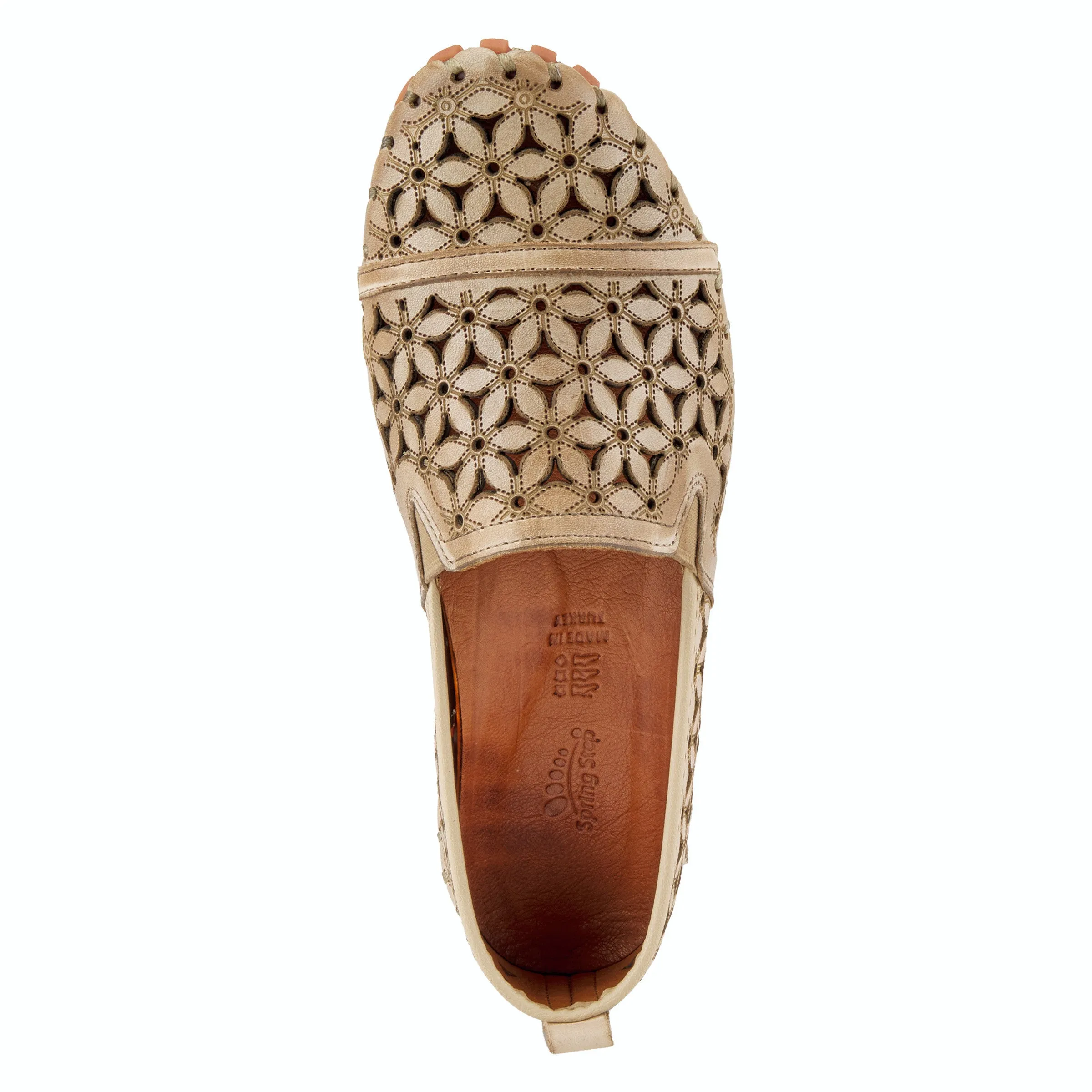 Spring Step Flowerflow Leather Slipon Shoe