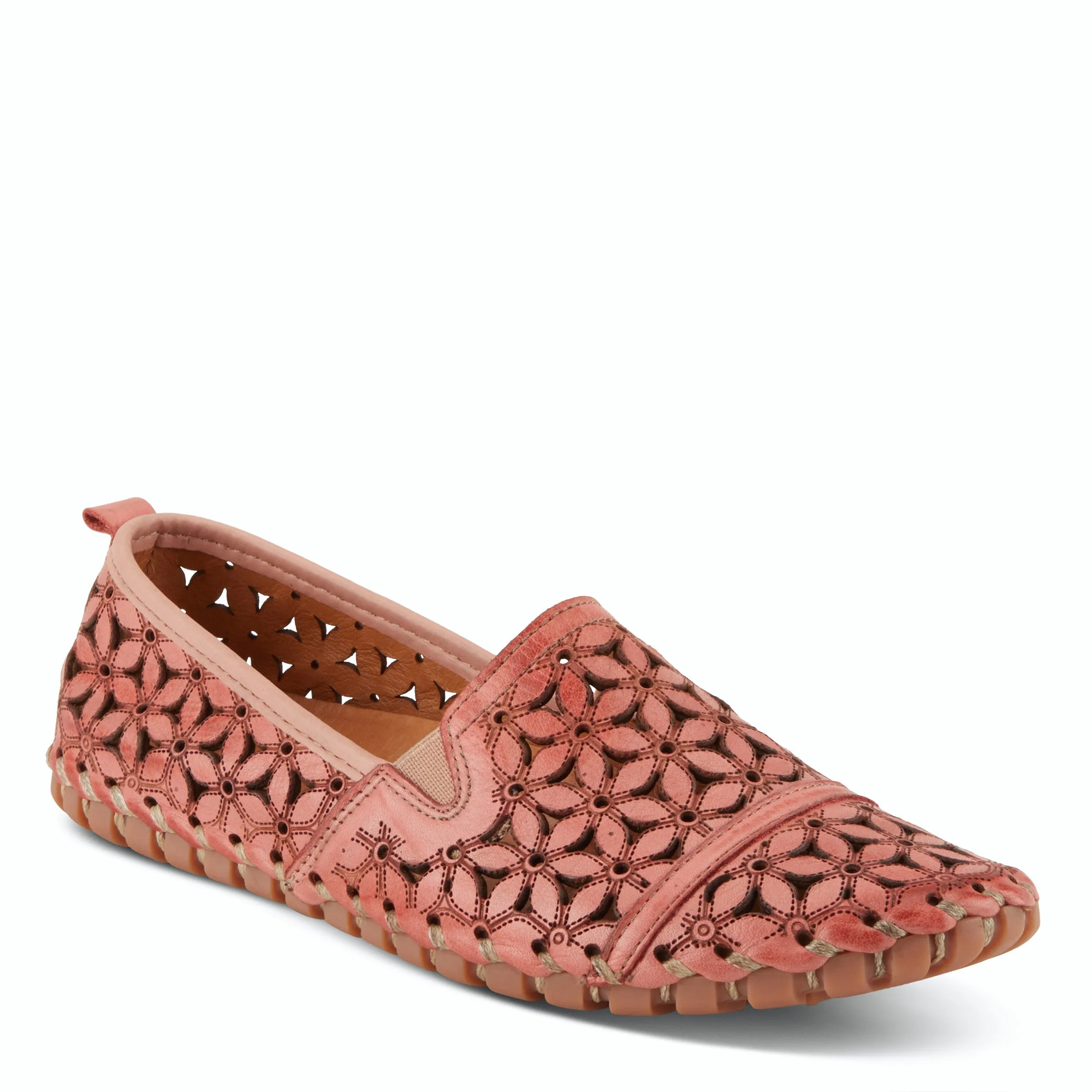 Spring Step Flowerflow Leather Slipon Shoe