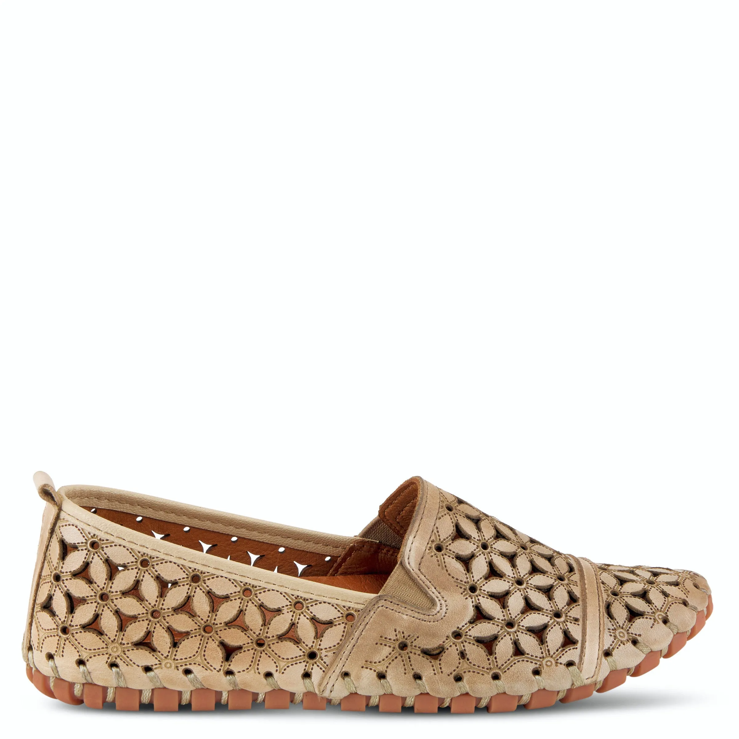 Spring Step Flowerflow Leather Slipon Shoe
