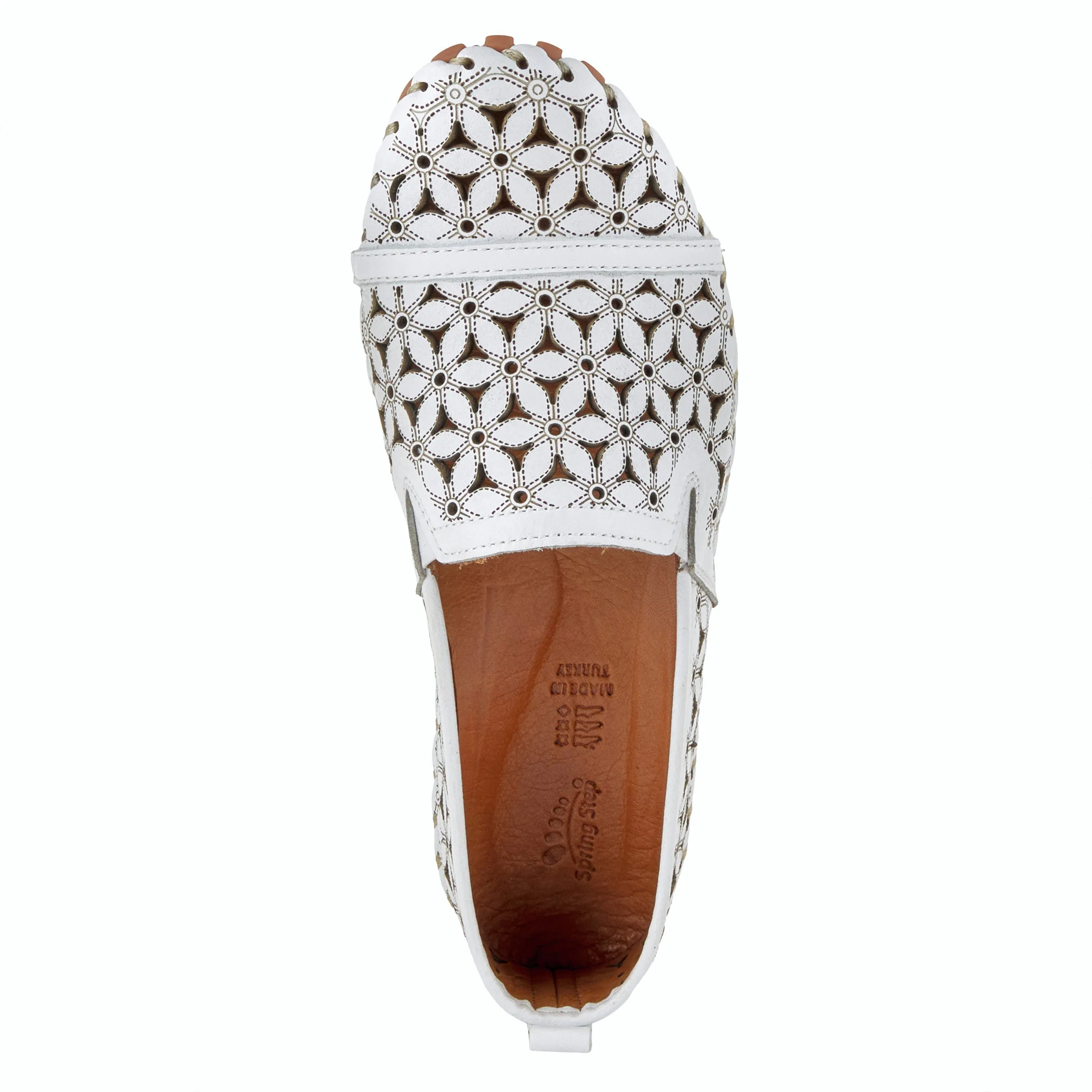 Spring Step Flowerflow Leather Slipon Shoe