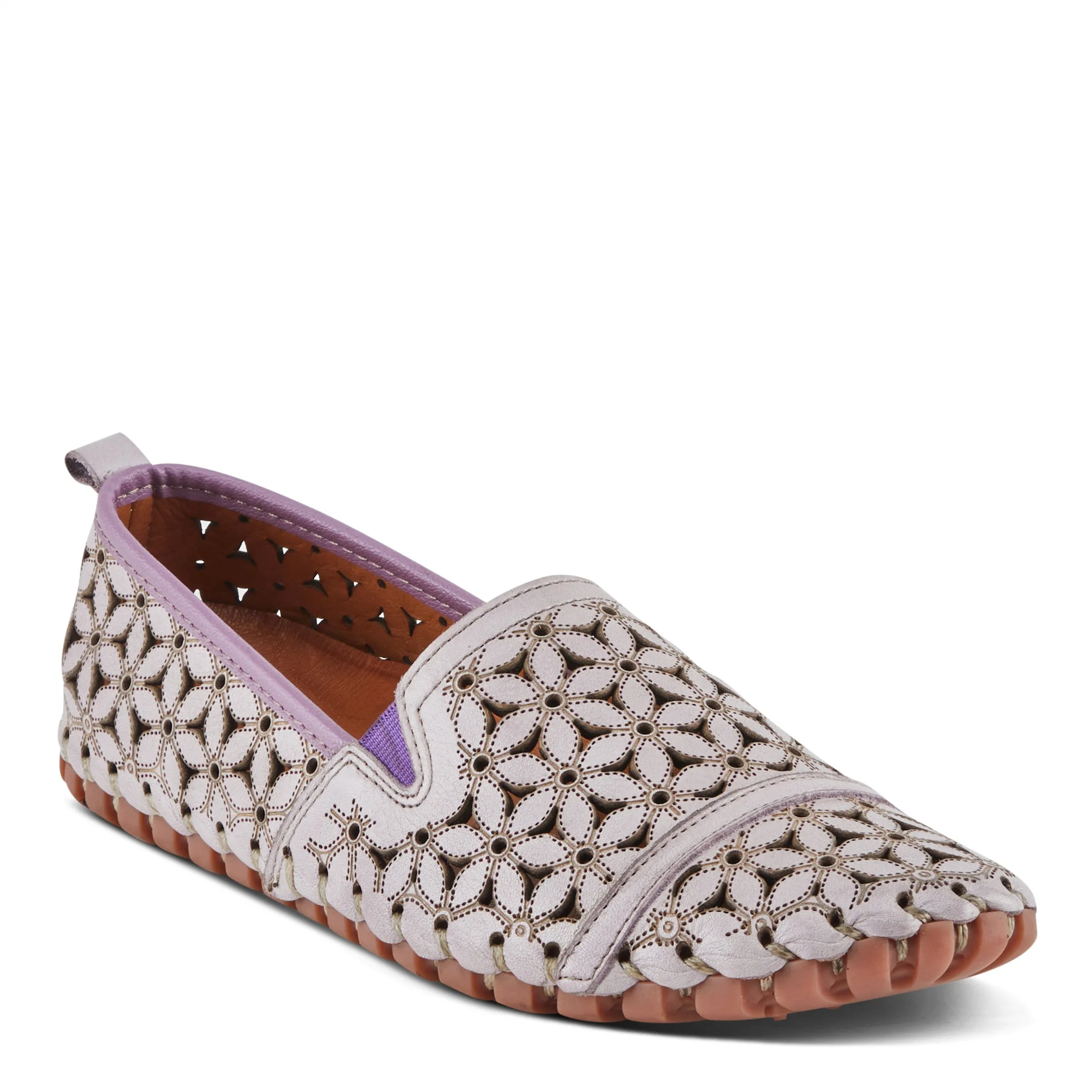 Spring Step Flowerflow Leather Slipon Shoe