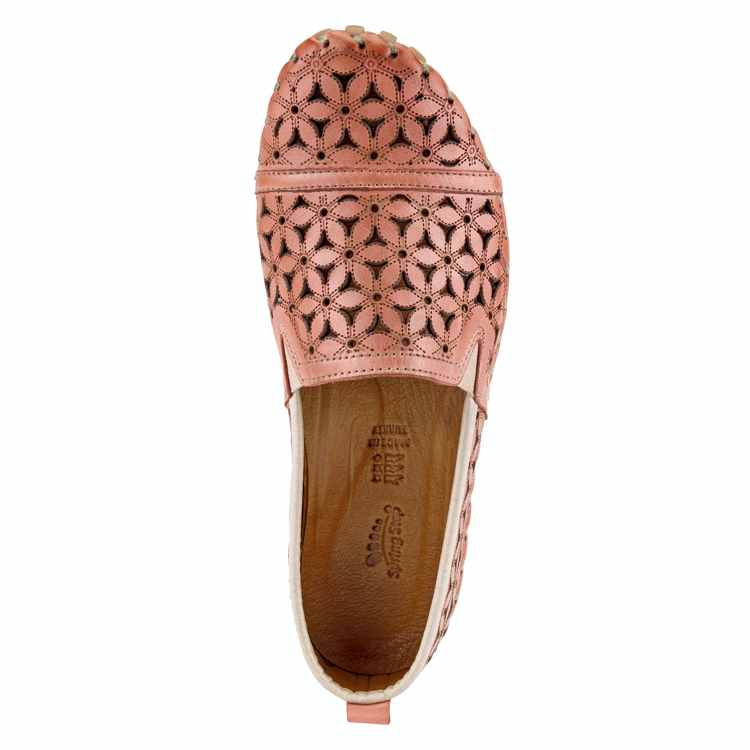 Spring Step Flowerflow Leather Slipon Shoe