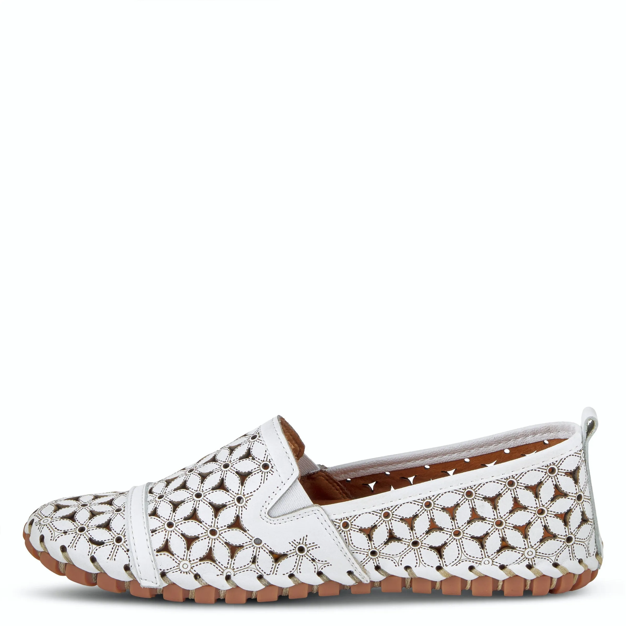 Spring Step Flowerflow Leather Slipon Shoe